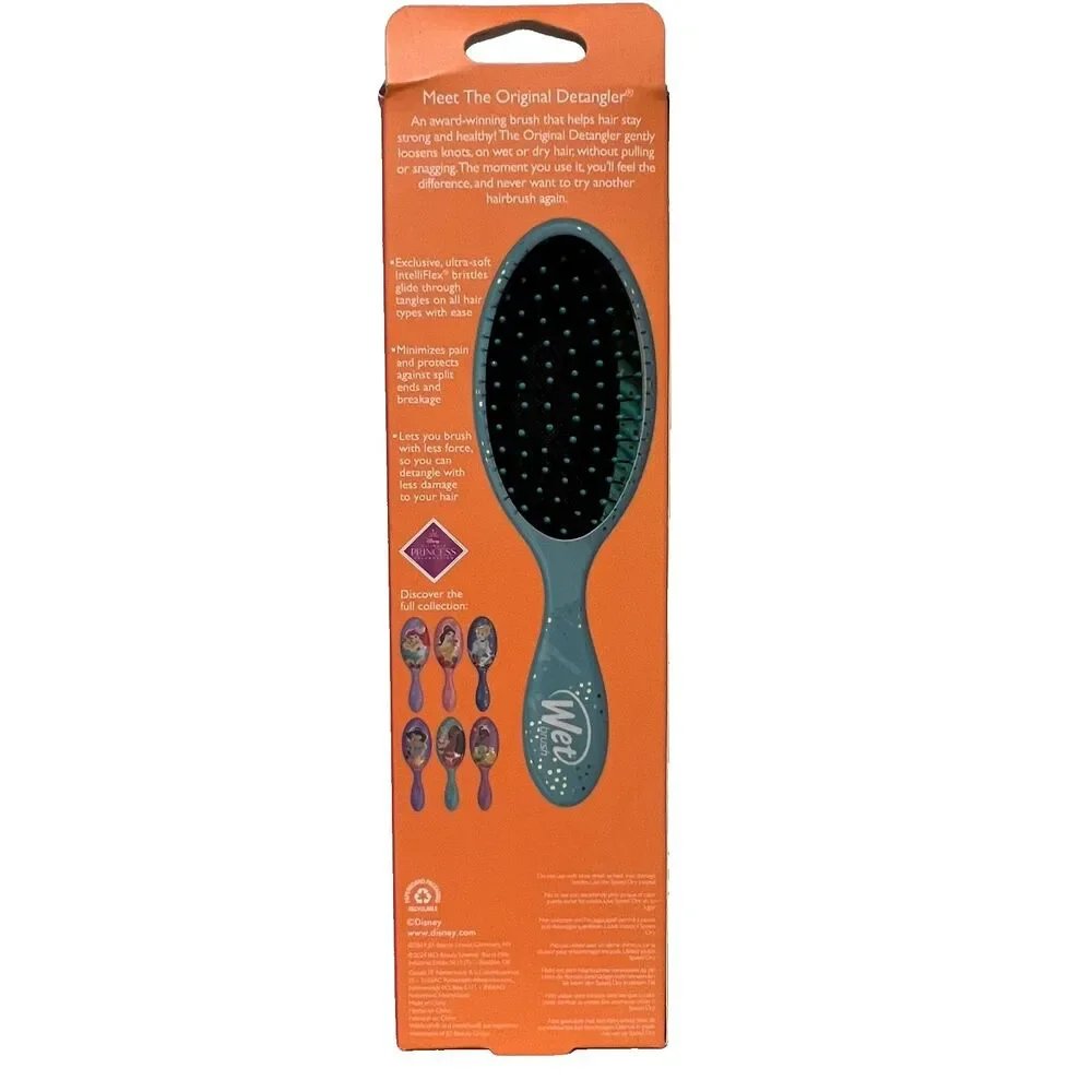 Disney Wet Brush Pro Princess Jasmine Ltd Edit Pro Detangler Hairbrush Aladdin